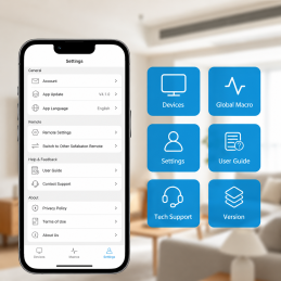 Pilot uniwersalny Podczerwień Bluetooth aplikacja SofaBaton U3